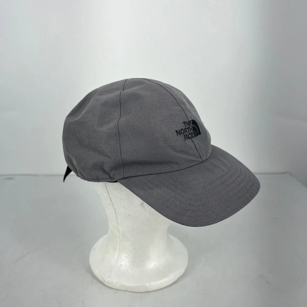 The North Face Gore-Tex Hat Gray Waterproof Adjustable Strap Baseball Cap Mens